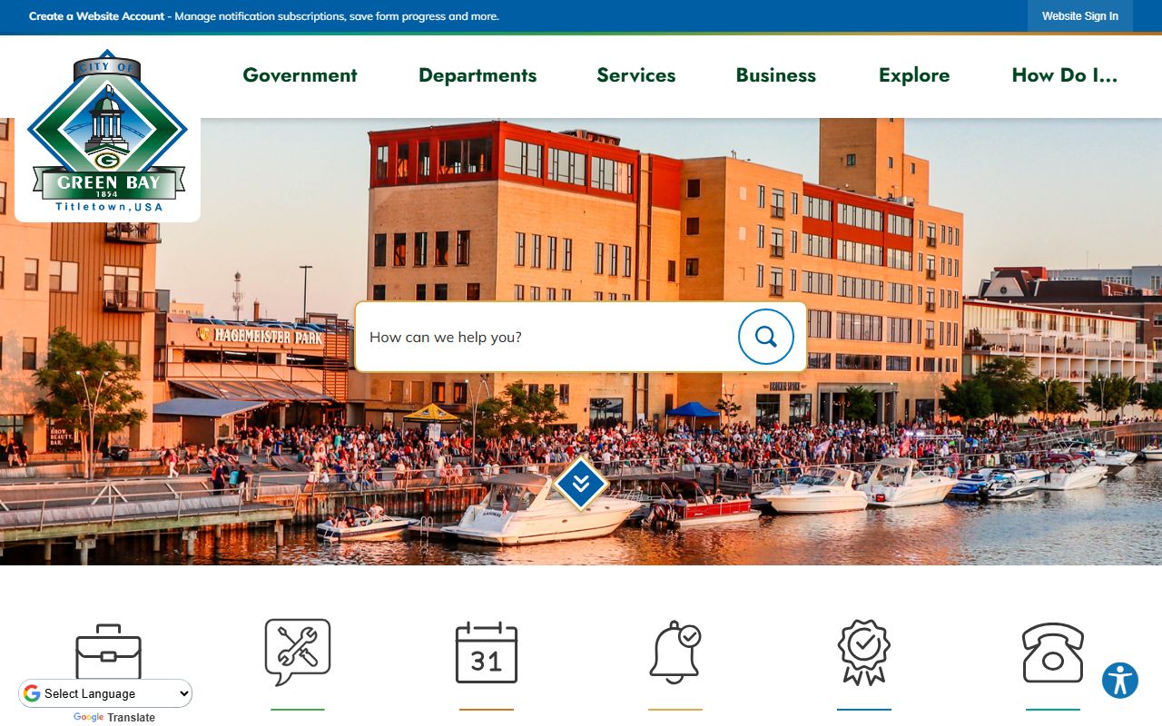 Green Bay arrest records city website
