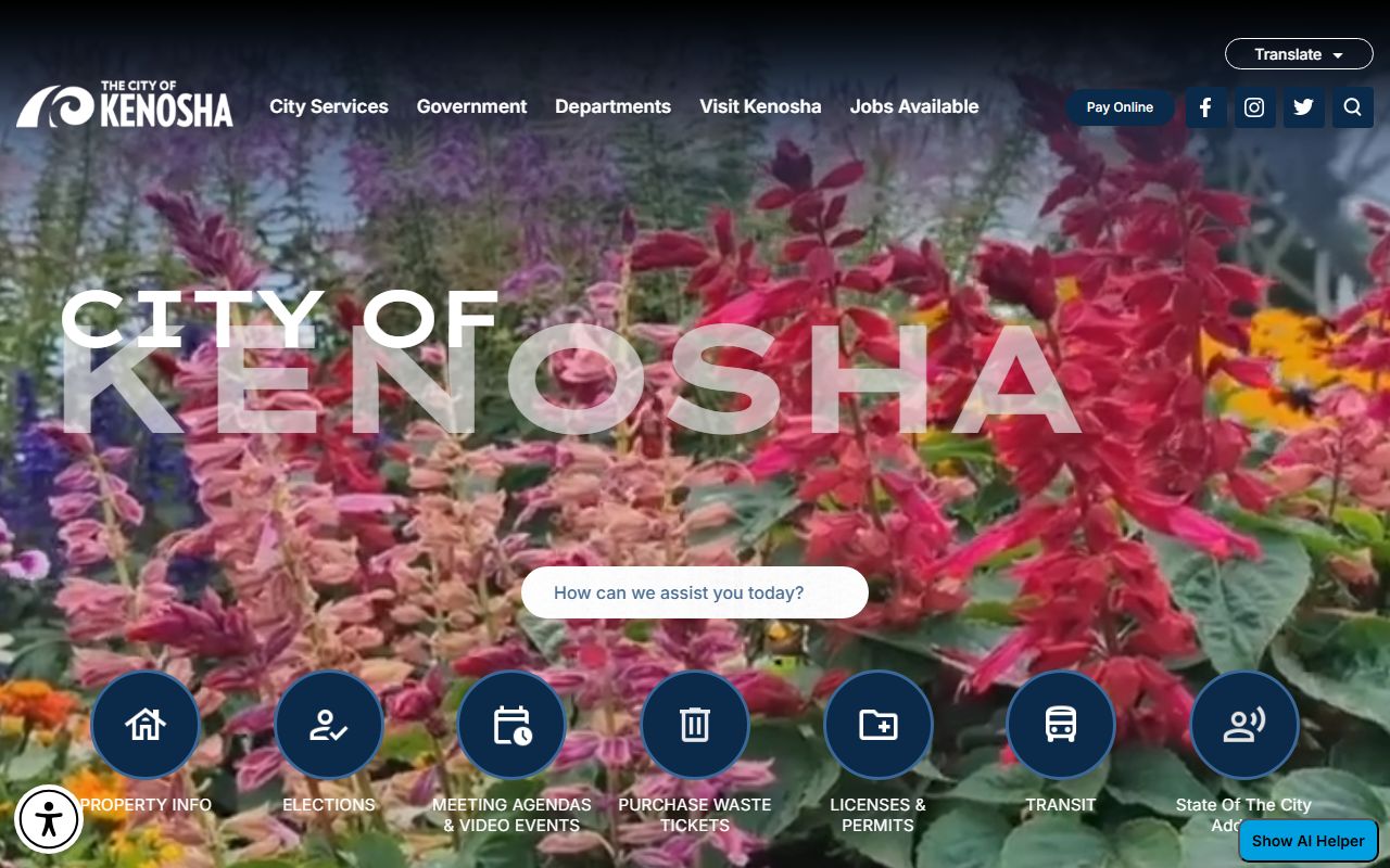 Kenosha arrest records city website