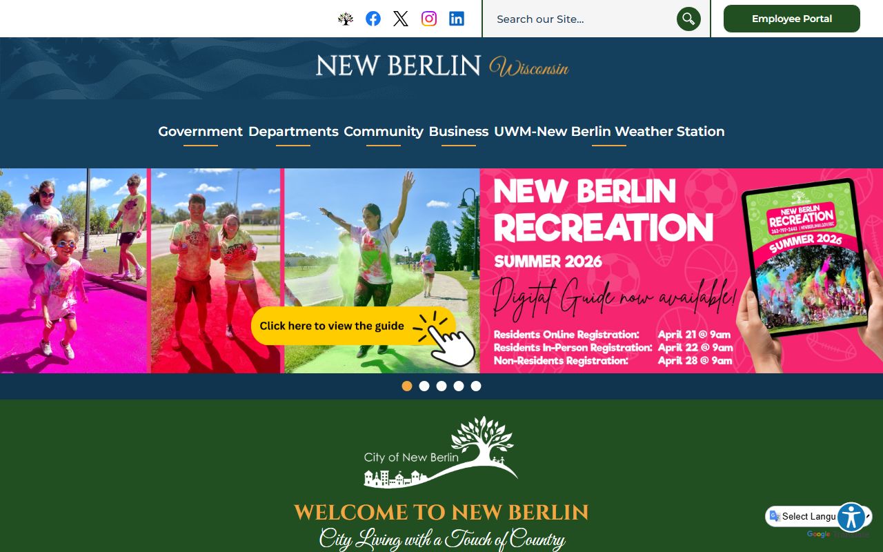 New Berlin arrest records city website