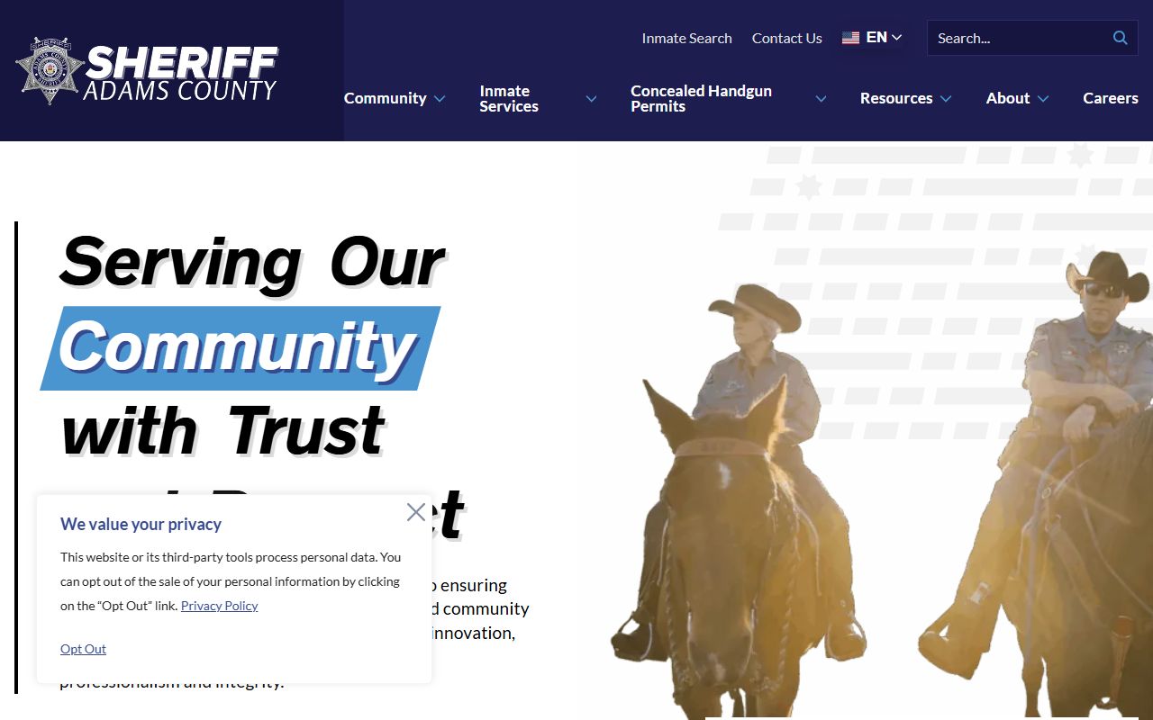 Adams County arrest records sheriff office source