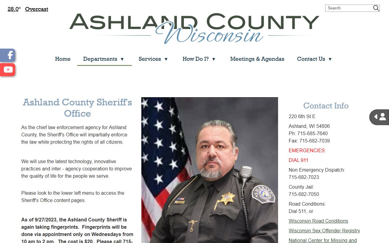 Ashland County arrest records sheriff source