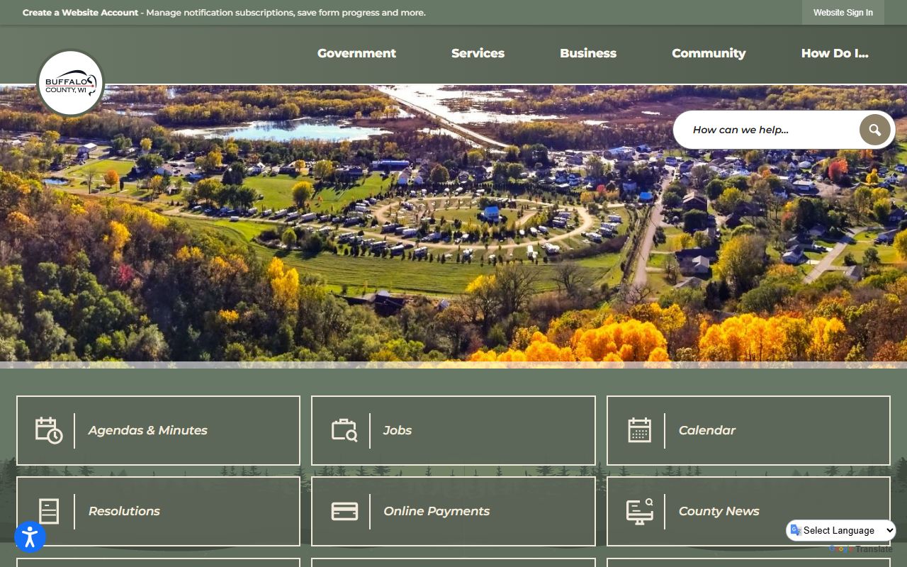 Buffalo County arrest records county website