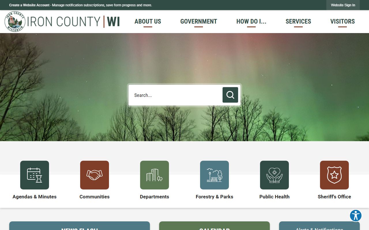 Iron County Arrest Records official county website