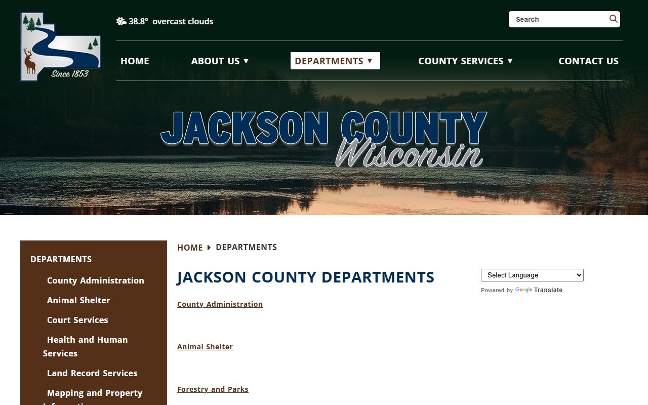 Jackson County arrest records sheriff page
