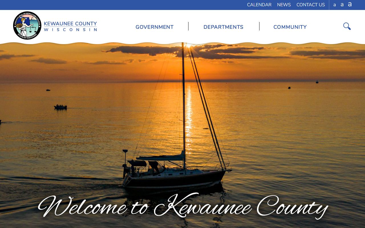Kewaunee County arrest records county website