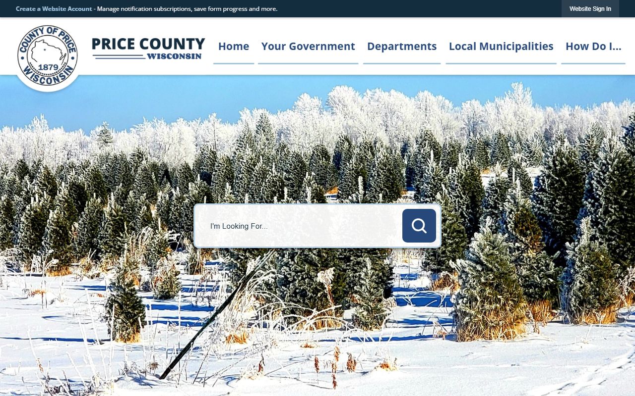 Price County arrest records county website