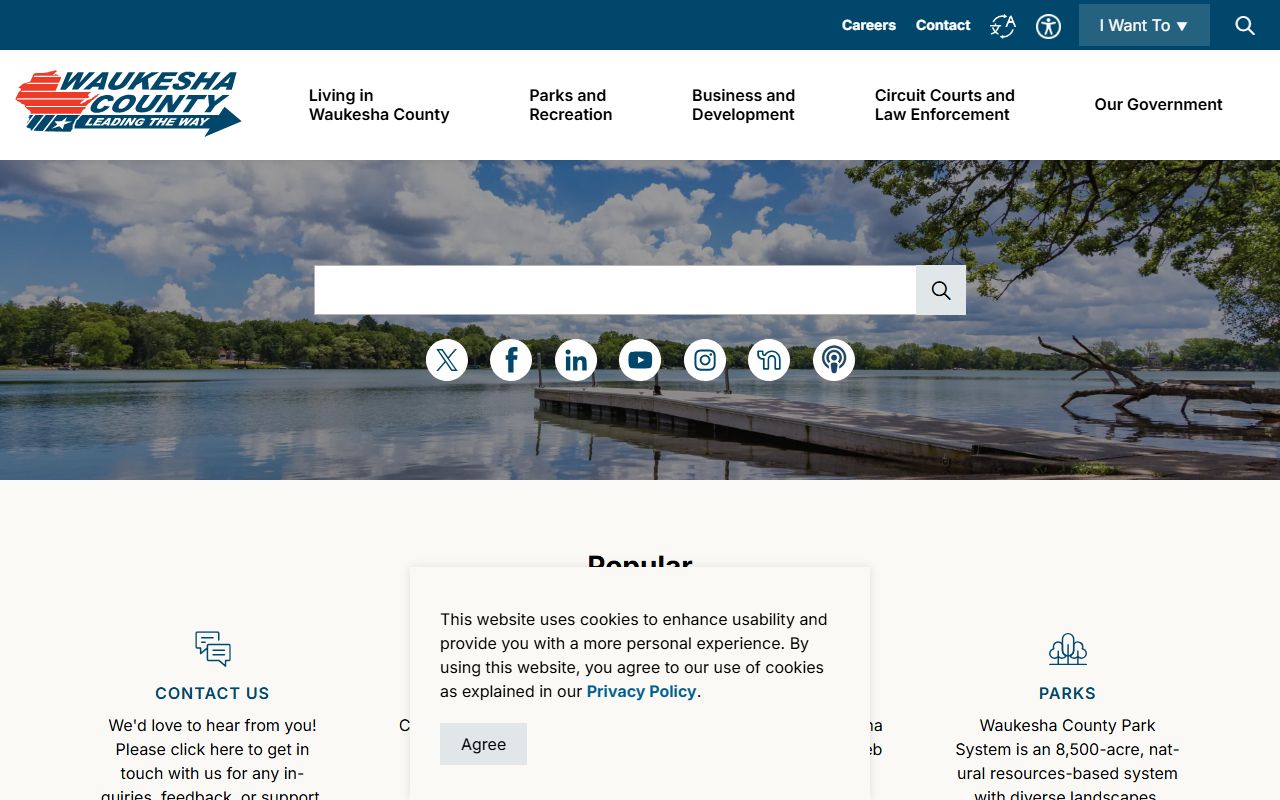 Waukesha County arrest records county website