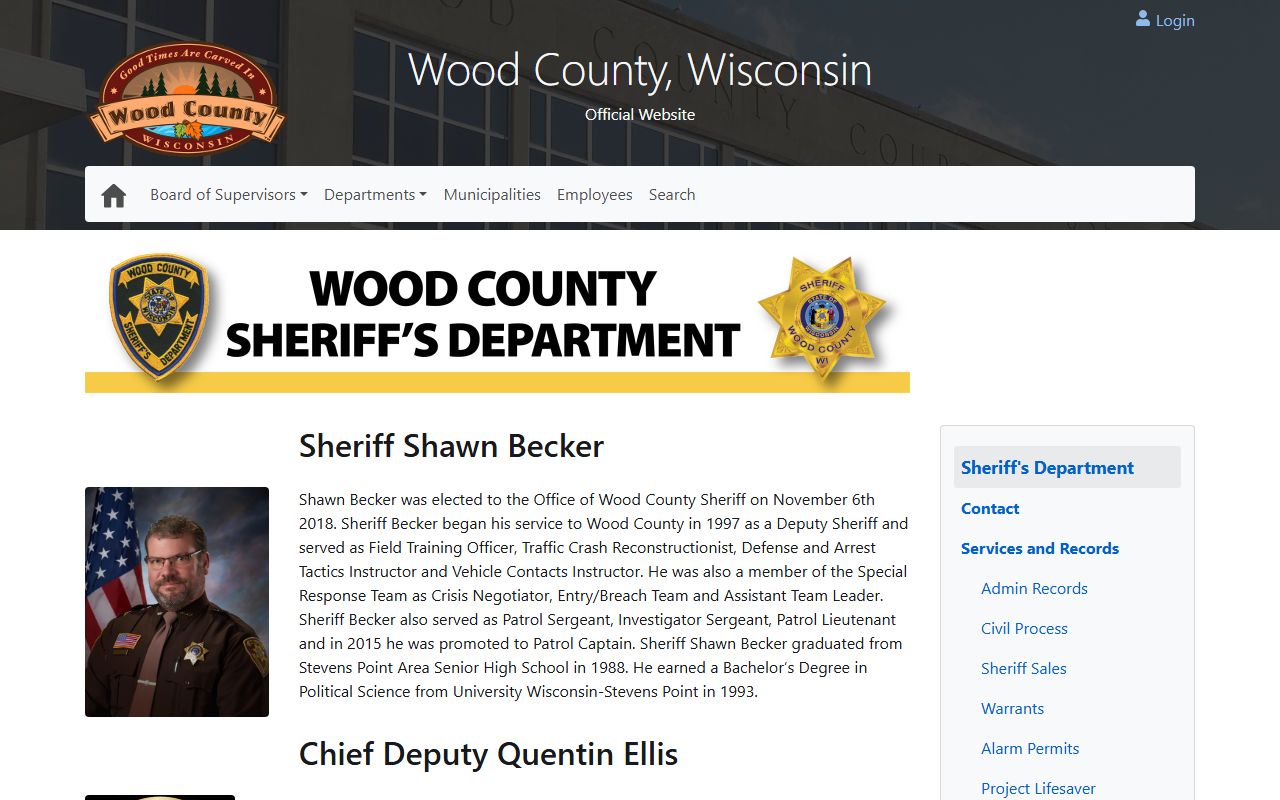 Wood County arrest records sheriff source