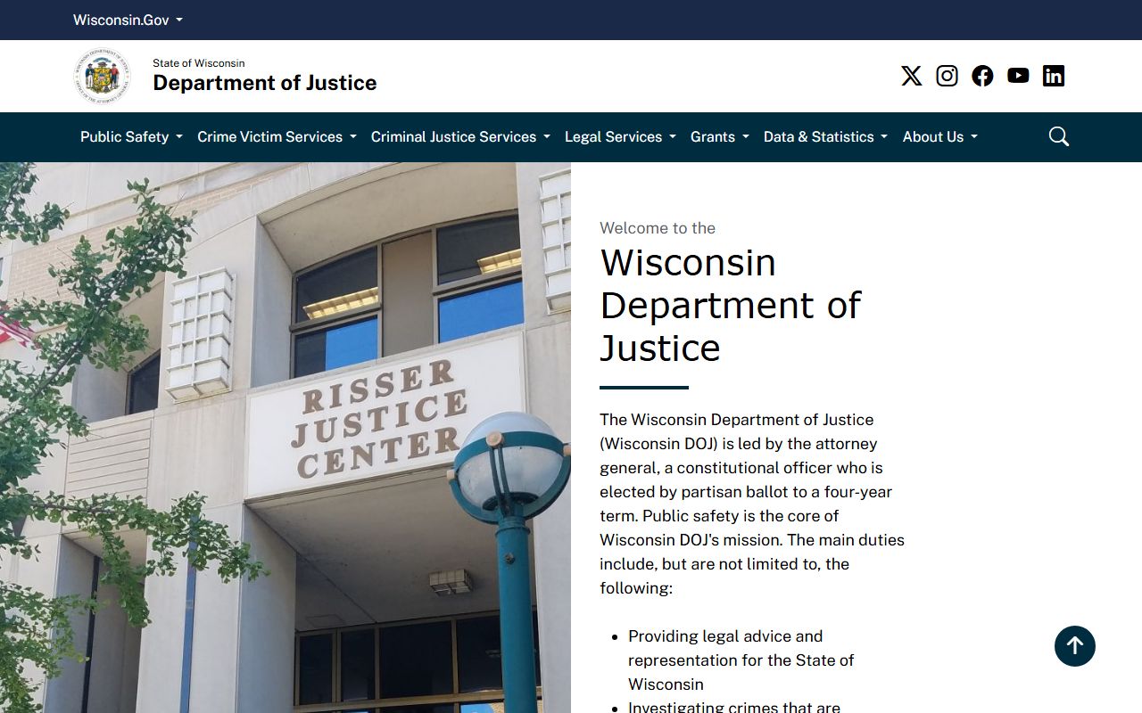 Wisconsin arrest records DOJ crime information bureau